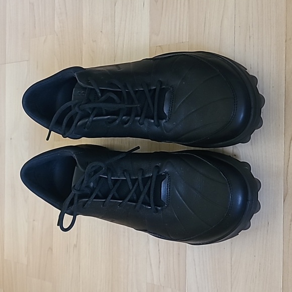 ECCO Men's Strike Black Golf Shoes Size 12-12.5 - Picture 2 of 6
